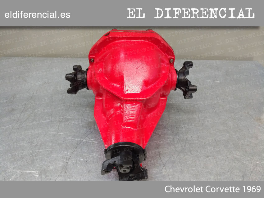 El Diferencial trasero Chevrolet Corvette 1969 4