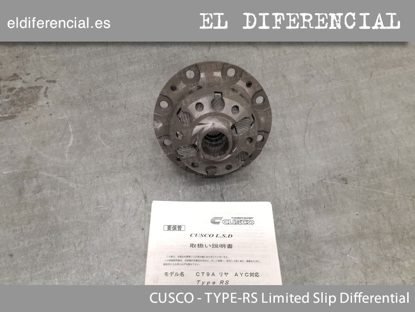 TIPO-RS diferencial de deslizamiento limitado