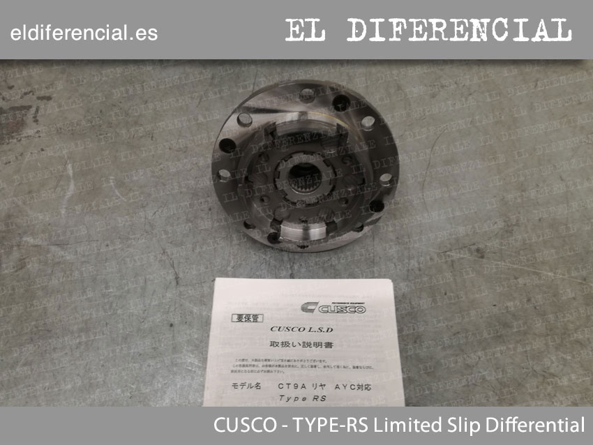 TIPO-RS diferencial de deslizamiento limitado