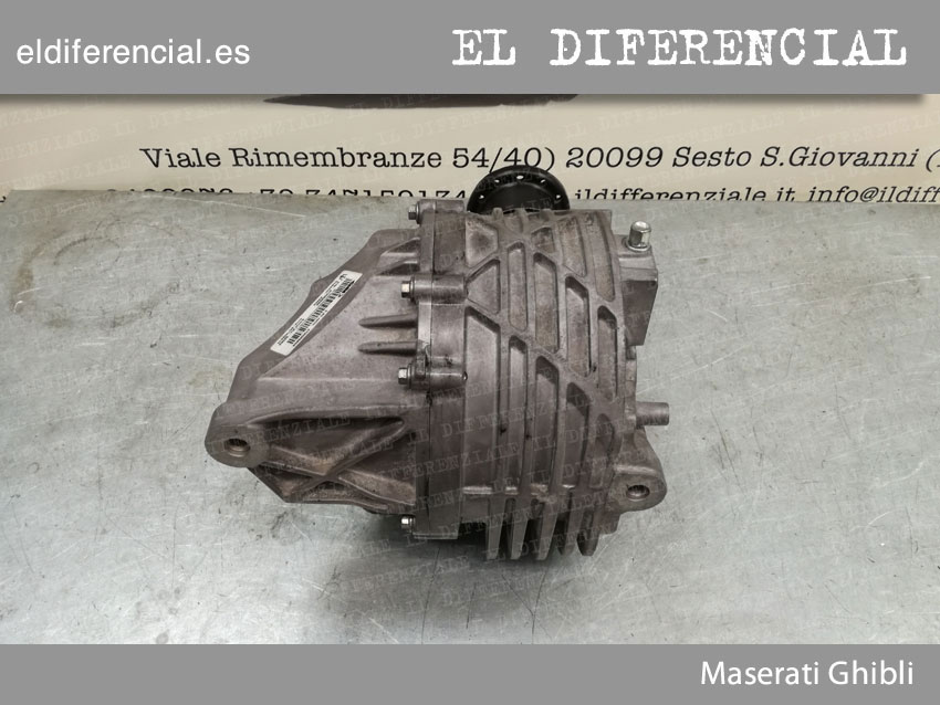 Differencial trasero Maserati Ghibli 3